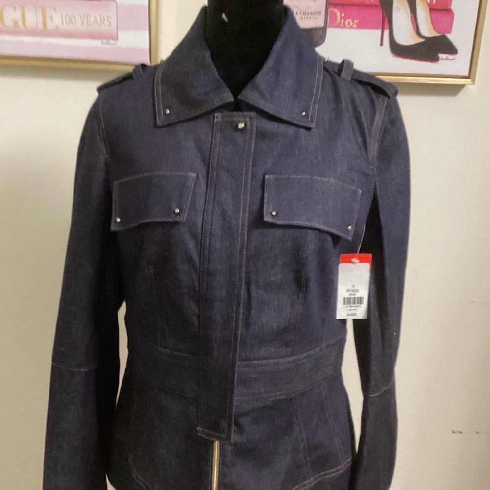 Per se Carlisle Dark Indigo Jean Jacket